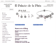 Tablet Screenshot of elpalaciodelaplata.com